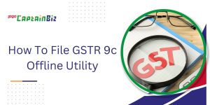 gstr c offline filing fix common issues | captainbiz