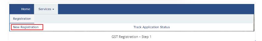 gst registration step