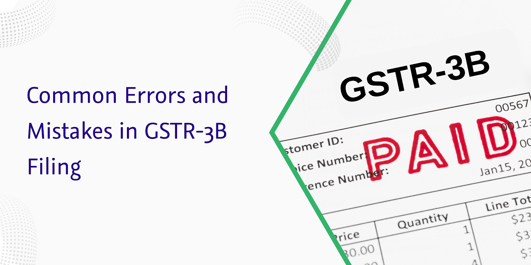 common errors and mistakes in gstr-3b filing