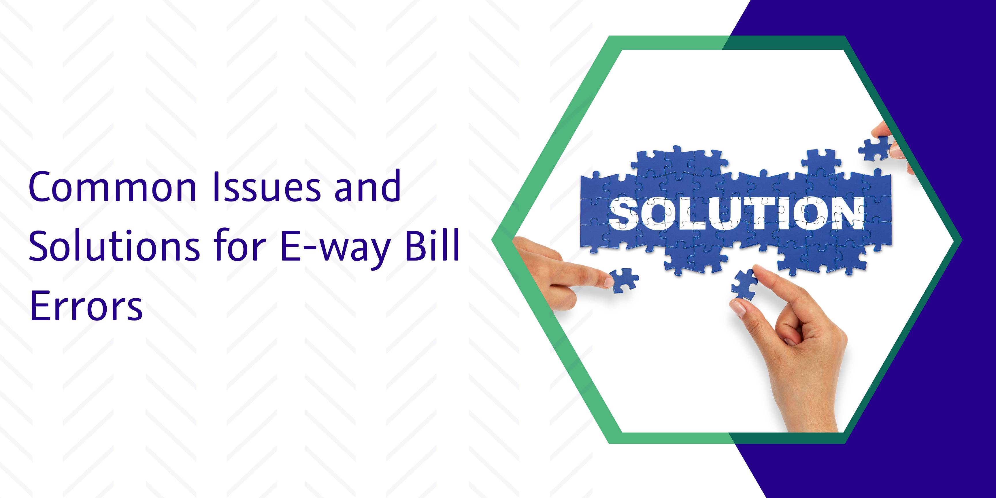common issues and solutions for e-way bill errors
