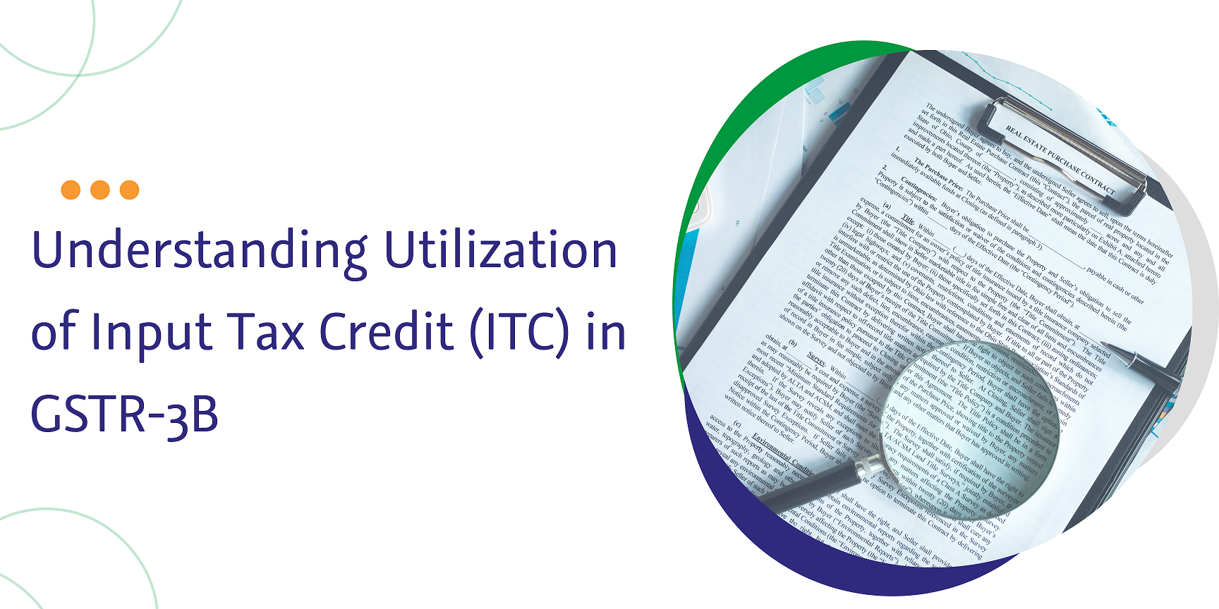 understanding utilization of input tax credit in gstr-3b