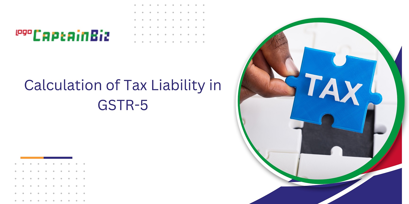 CaptainBiz: Calculation of Tax Liability in GSTR-5