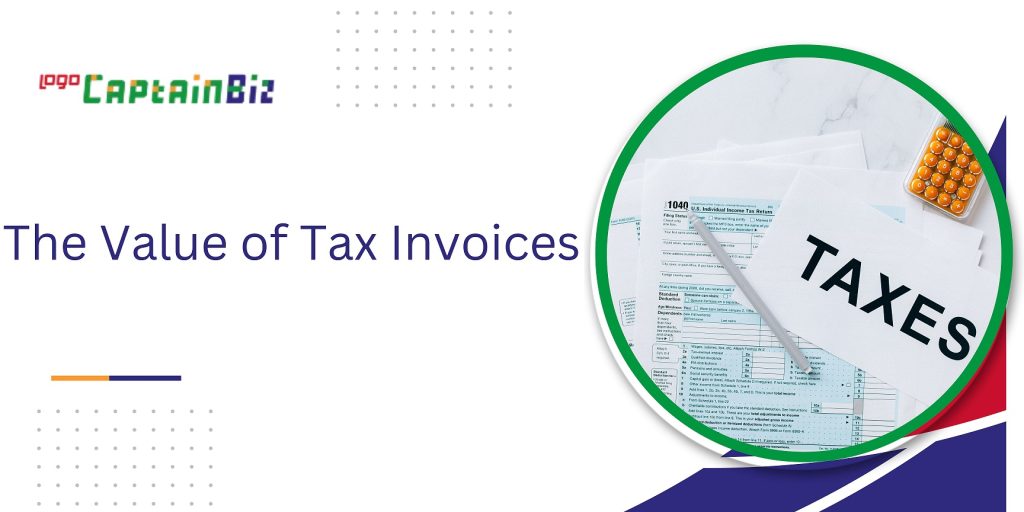captainbiz the value of tax invoices