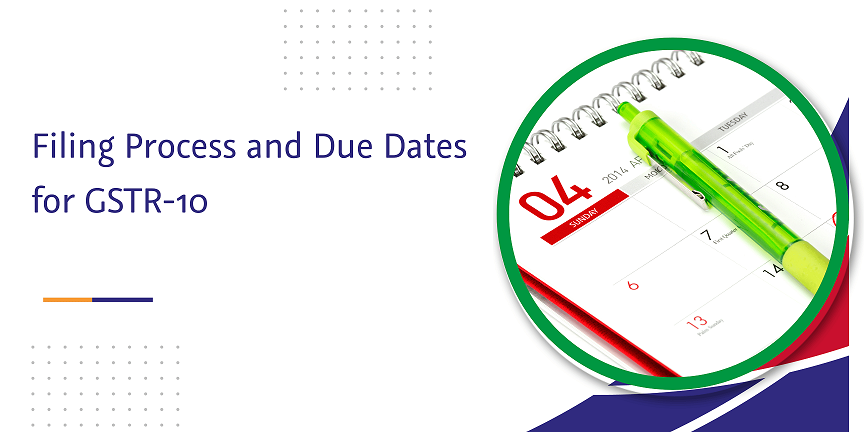 filing process and due dates for gstr-10