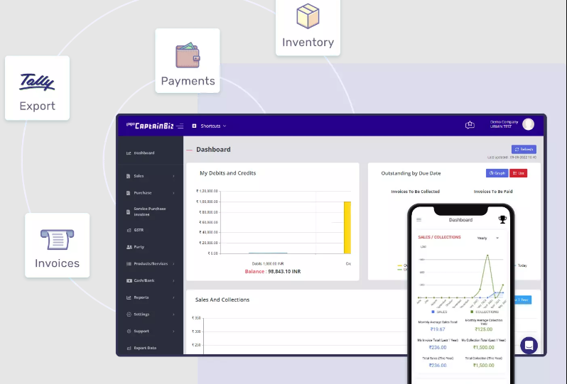 CaptainBiz: Choosing the Right Online Billing Software