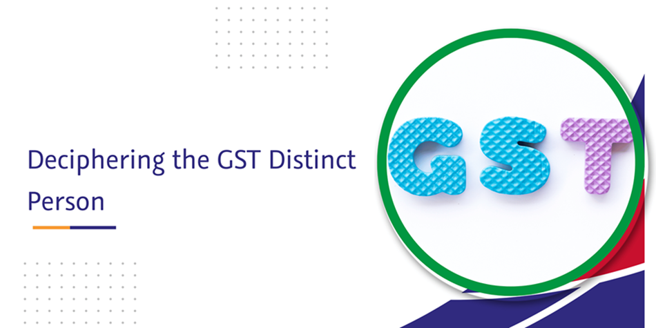 Read more about the article Deciphering the GST Distinct Person
