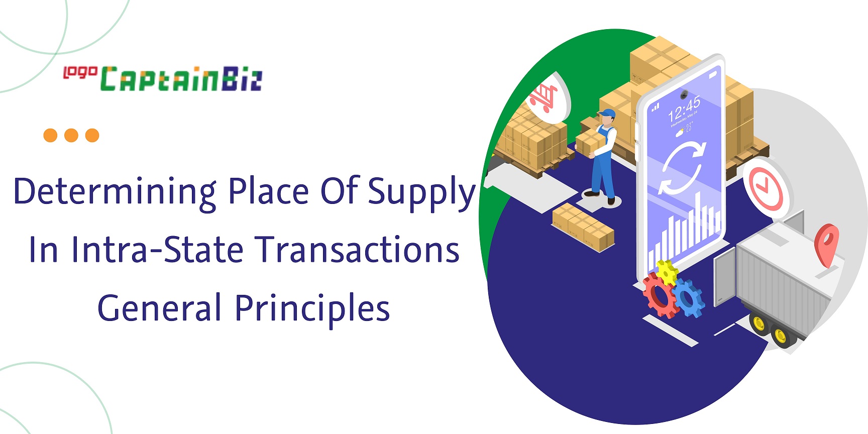 CaptainBiz: determining place of supply in intra-state transactions general principles