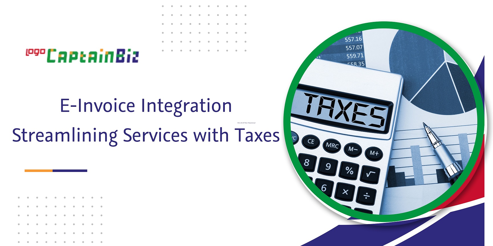 CaptainBiz: e-invoice integration streamlining services with taxes