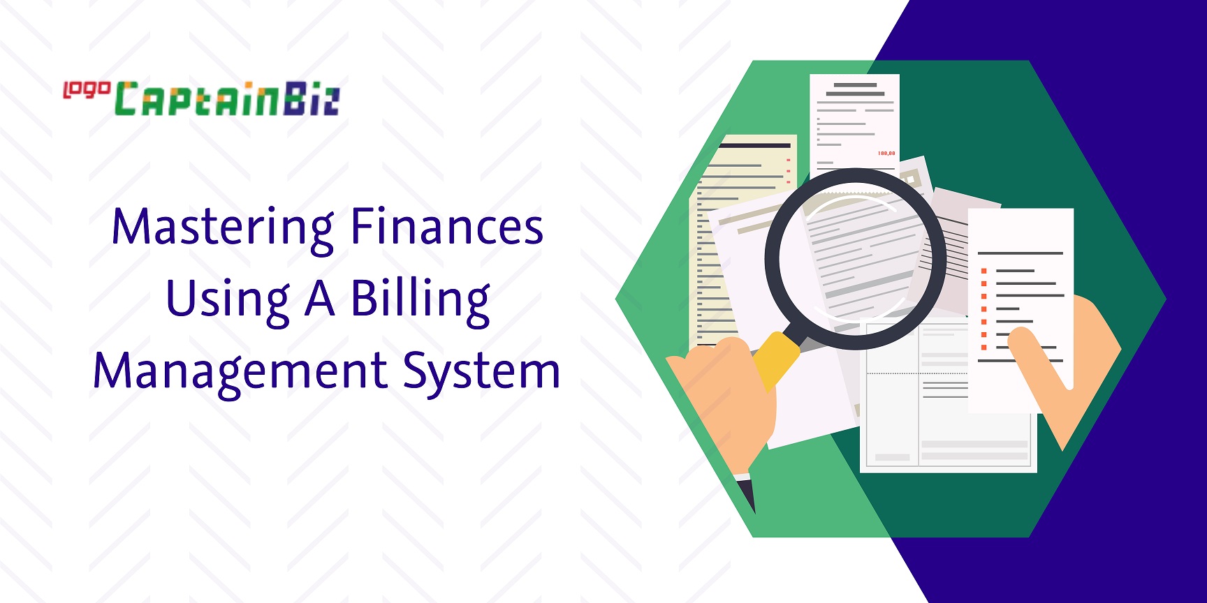 CaptainBiz: mastering finances using a billing management system