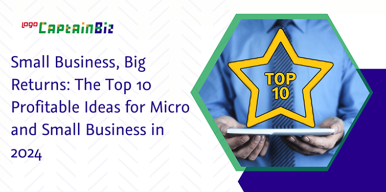 CaptainBiz: small business, big returns: the top 10 profitable ideas for micro and small business in 2024