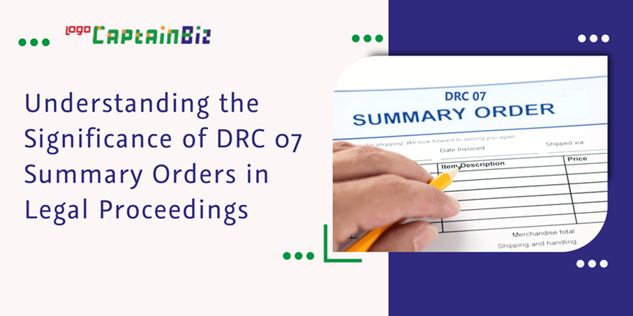 Read more about the article Understanding the Significance of DRC 07 Summary Orders in Legal Proceedings