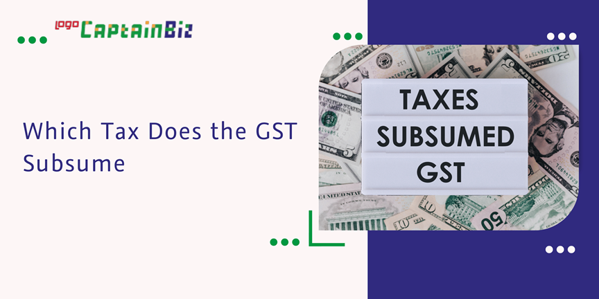 CaptainBiz: Which Tax Does the GST Subsume