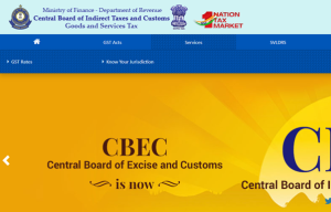 CaptainBiz: central board of excise and customs