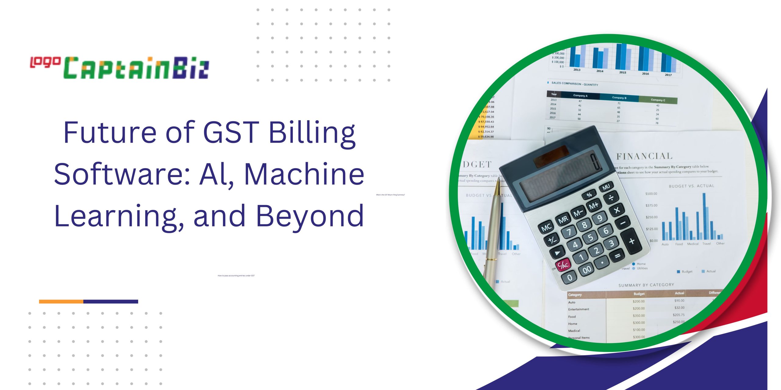 CaptainBiz: Future of GST Billing Software: Al, Machine Learning, and Beyond