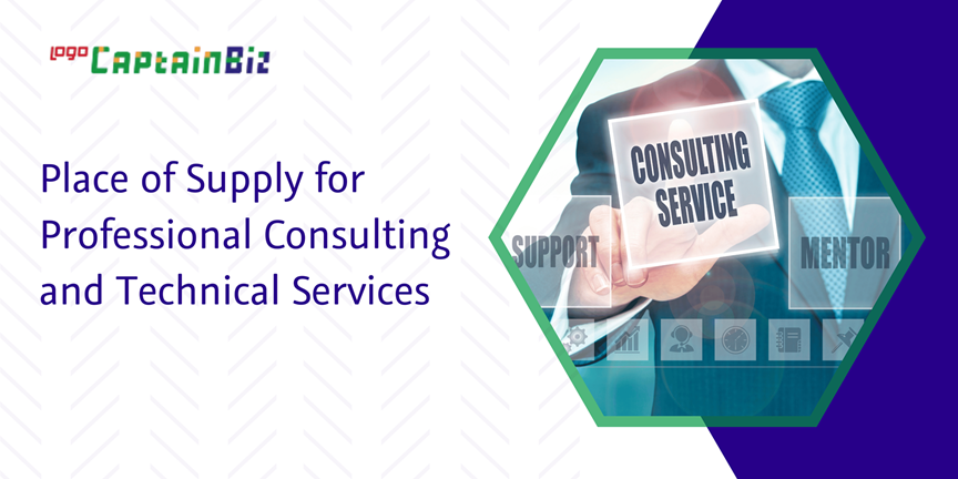 Read more about the article Place of Supply for Professional Consulting and Technical Services