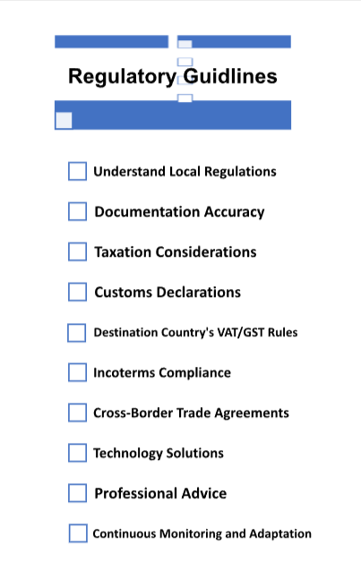 CaptainBiz: regulatory guidelines for accurate export place of supply identification