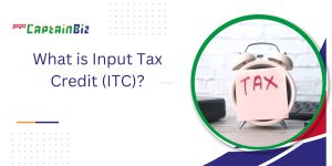 what is input tax credit itc