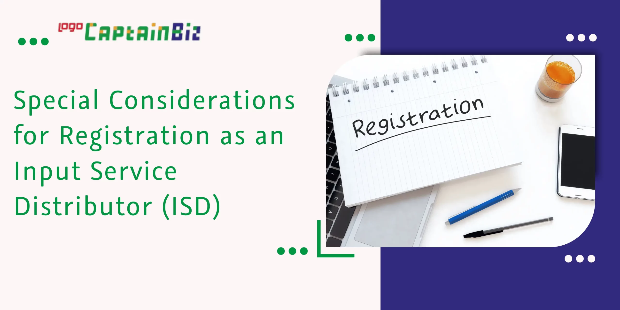 Read more about the article Special Considerations for Registration as an Input Service Distributor (ISD)