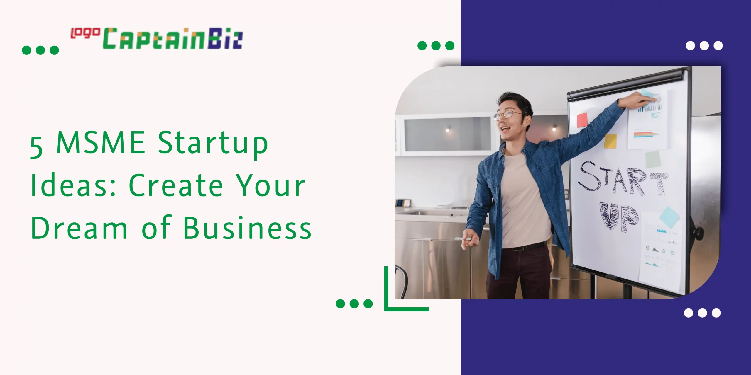 CaptainBiz: 5 MSME startup ideas: create your dream of business