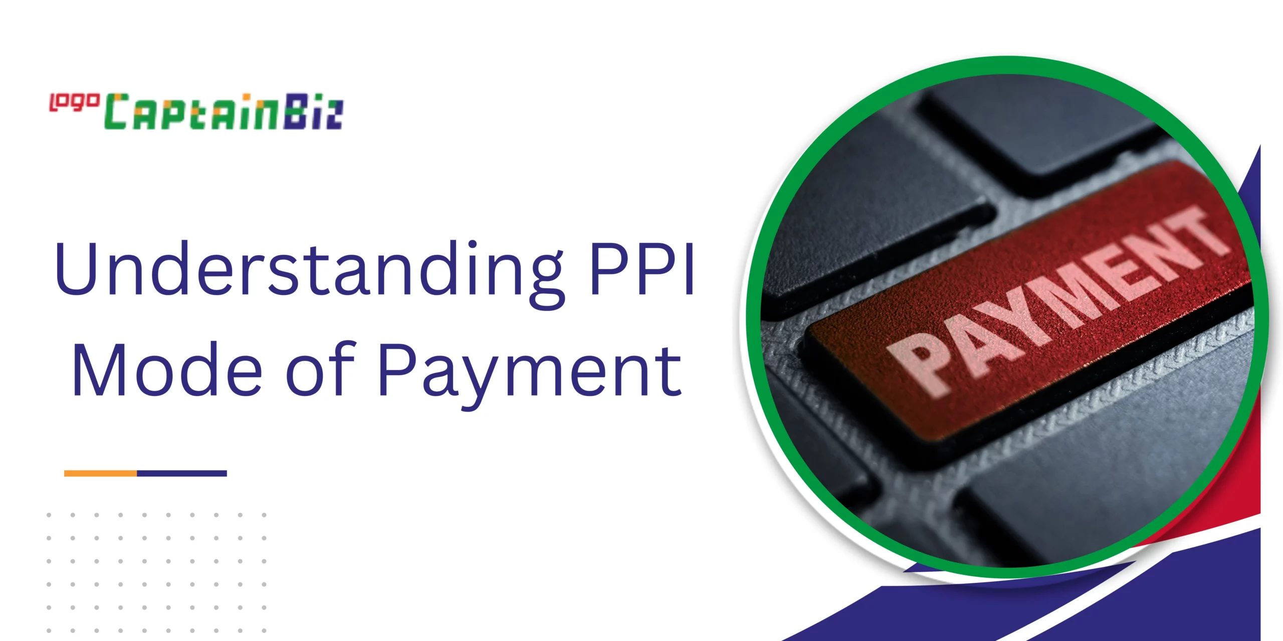 captainbiz understanding ppi mode of payment