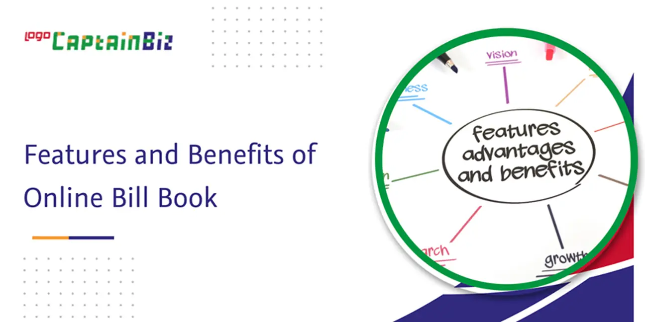 CaptainBiz: features and benefits of online bill book