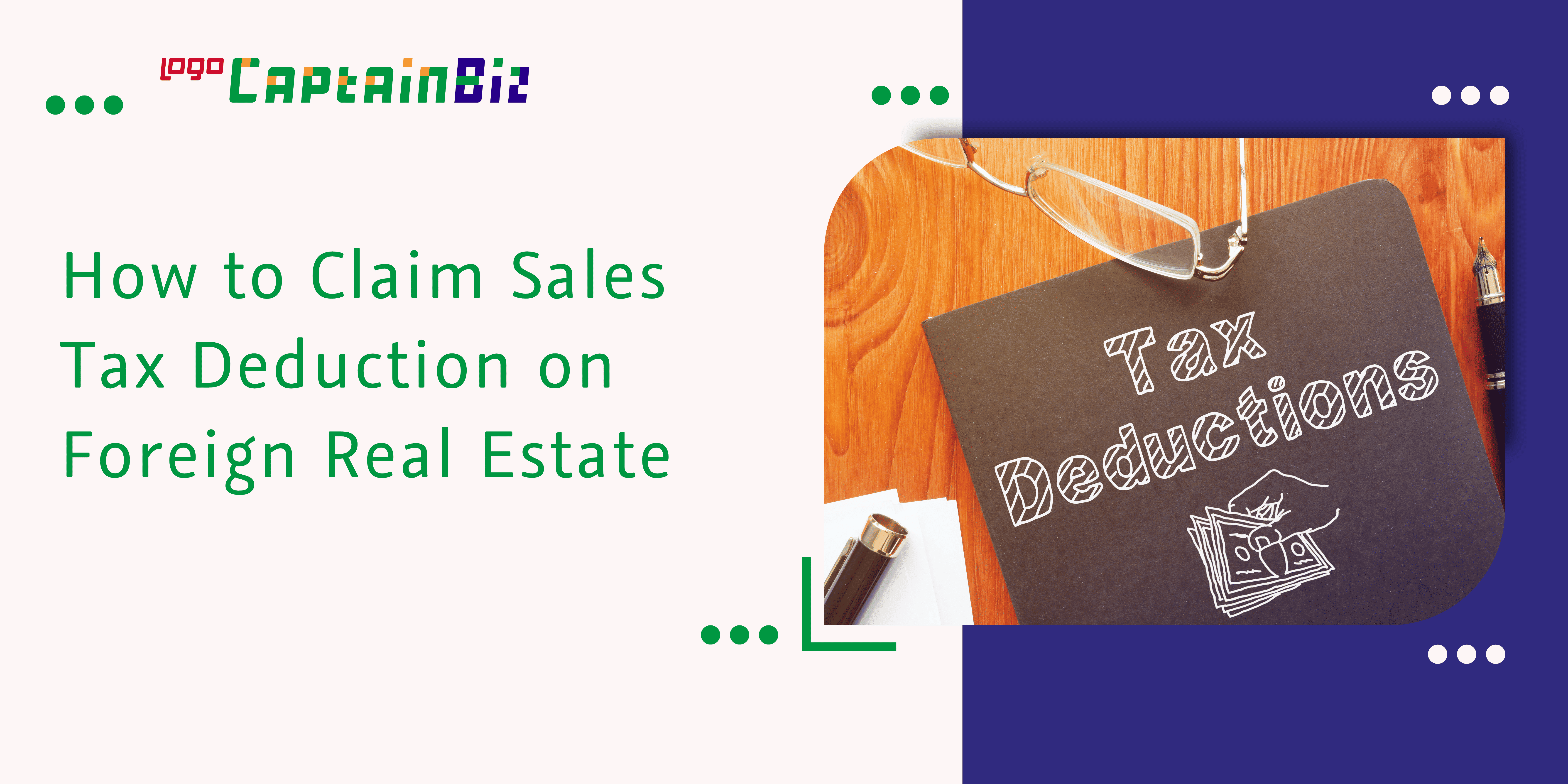 Read more about the article How to Claim Sales Tax Deduction on Foreign Real Estate