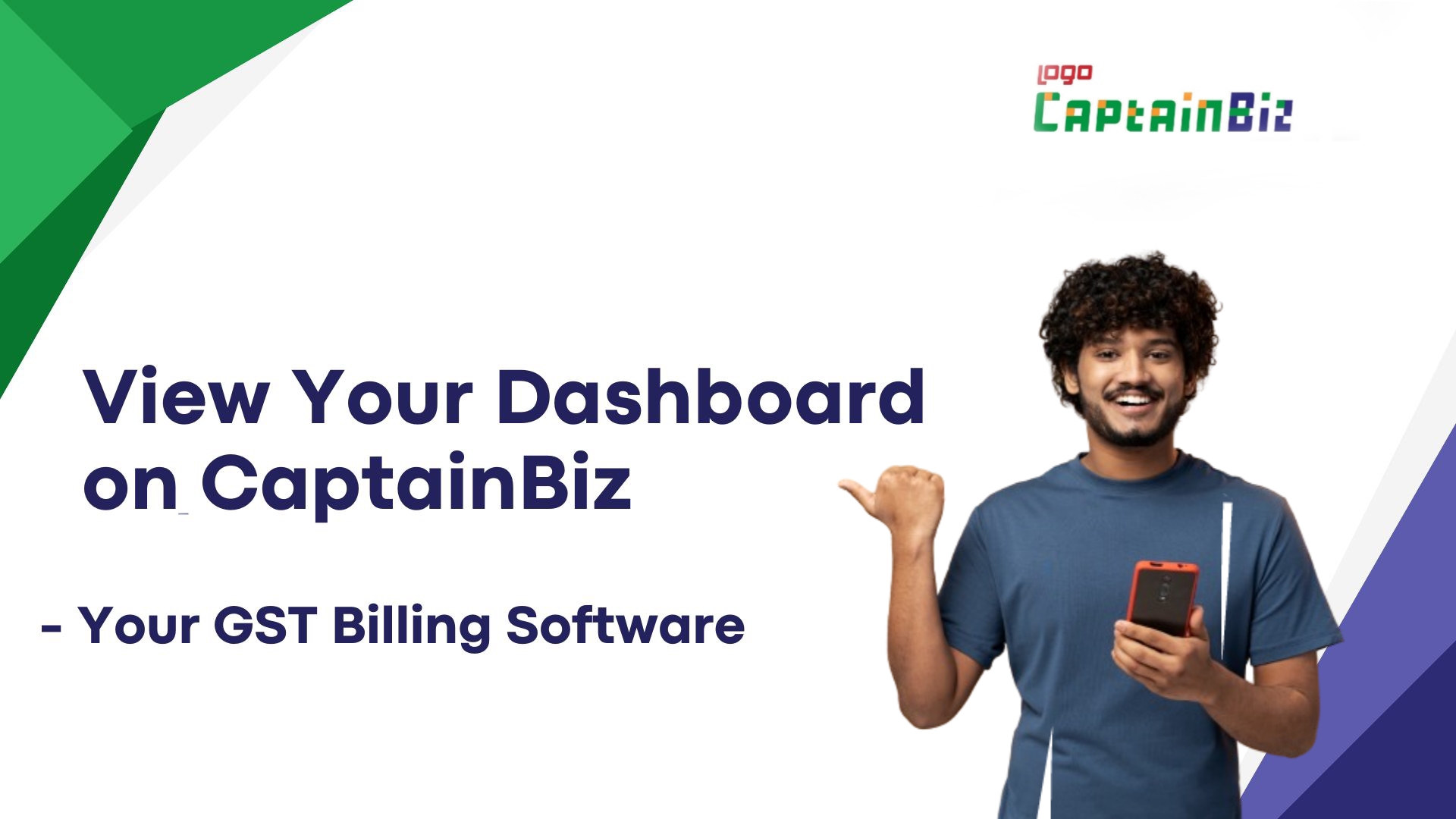 Viewing Your Dashboard with CaptainBiz