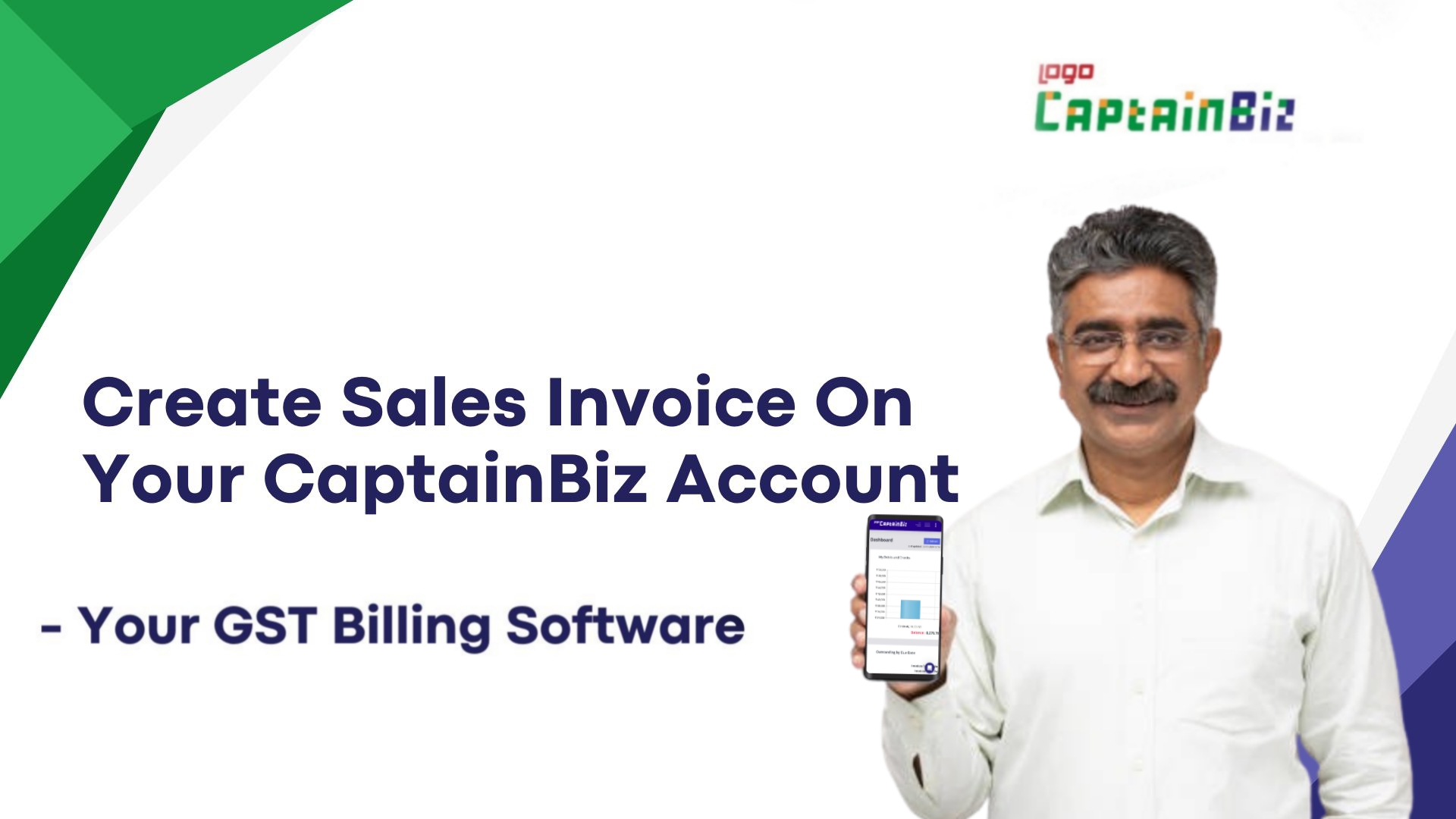 Process of Creating Sales Invoice With CaptainBiz Account
