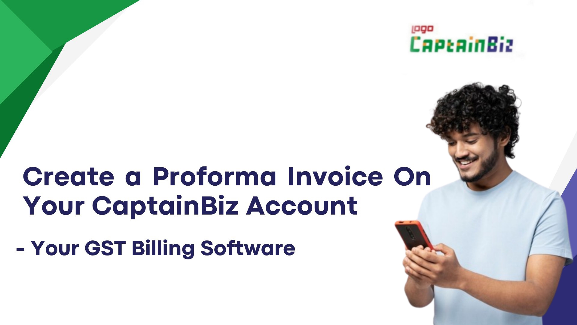 Create Proforma Invoice With CaptainBiz Account